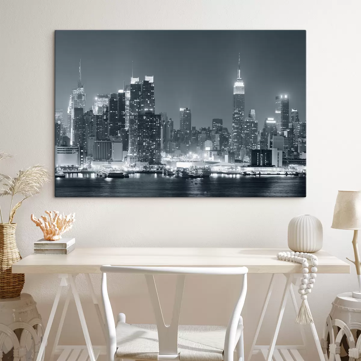 Wandbilder Wasser, Wolkenkratzer und Gebäude s10201