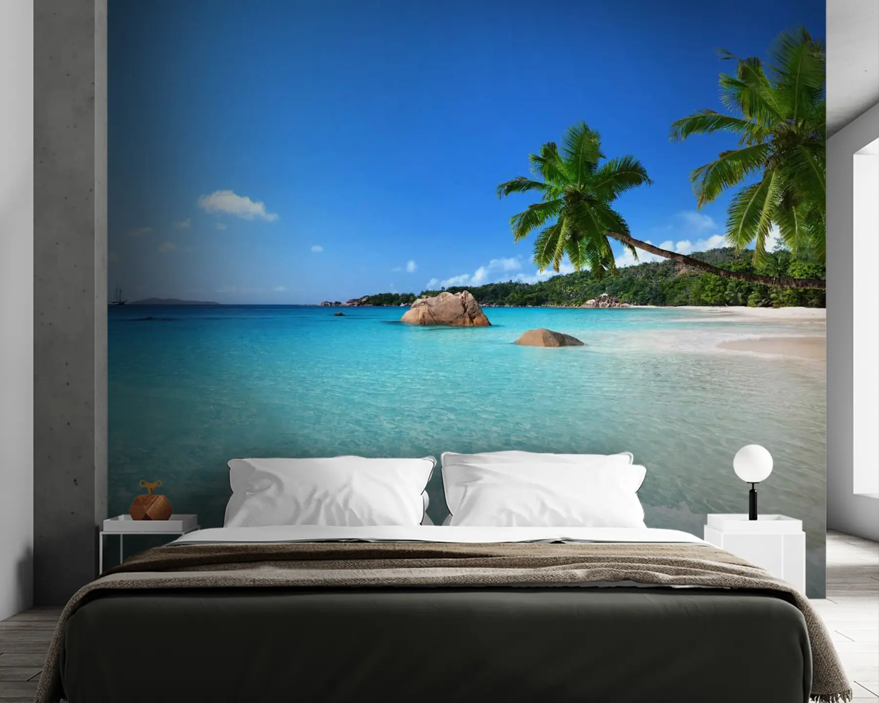 Fototapete Wasser, Himmel und Wolken u53754