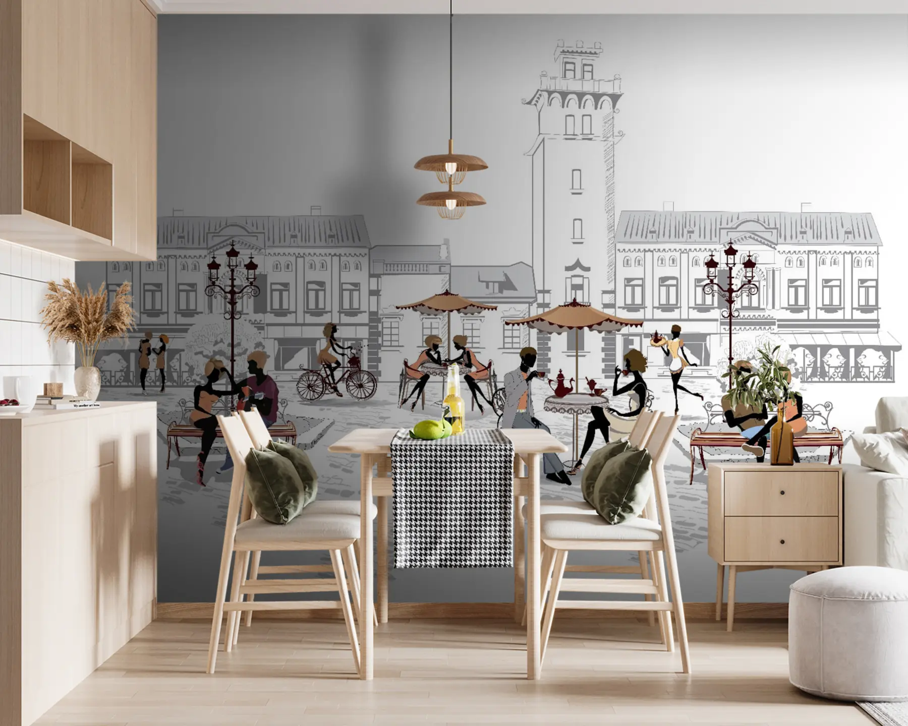 Fototapete Stadtgestaltung, Schrift und Kunst u56109