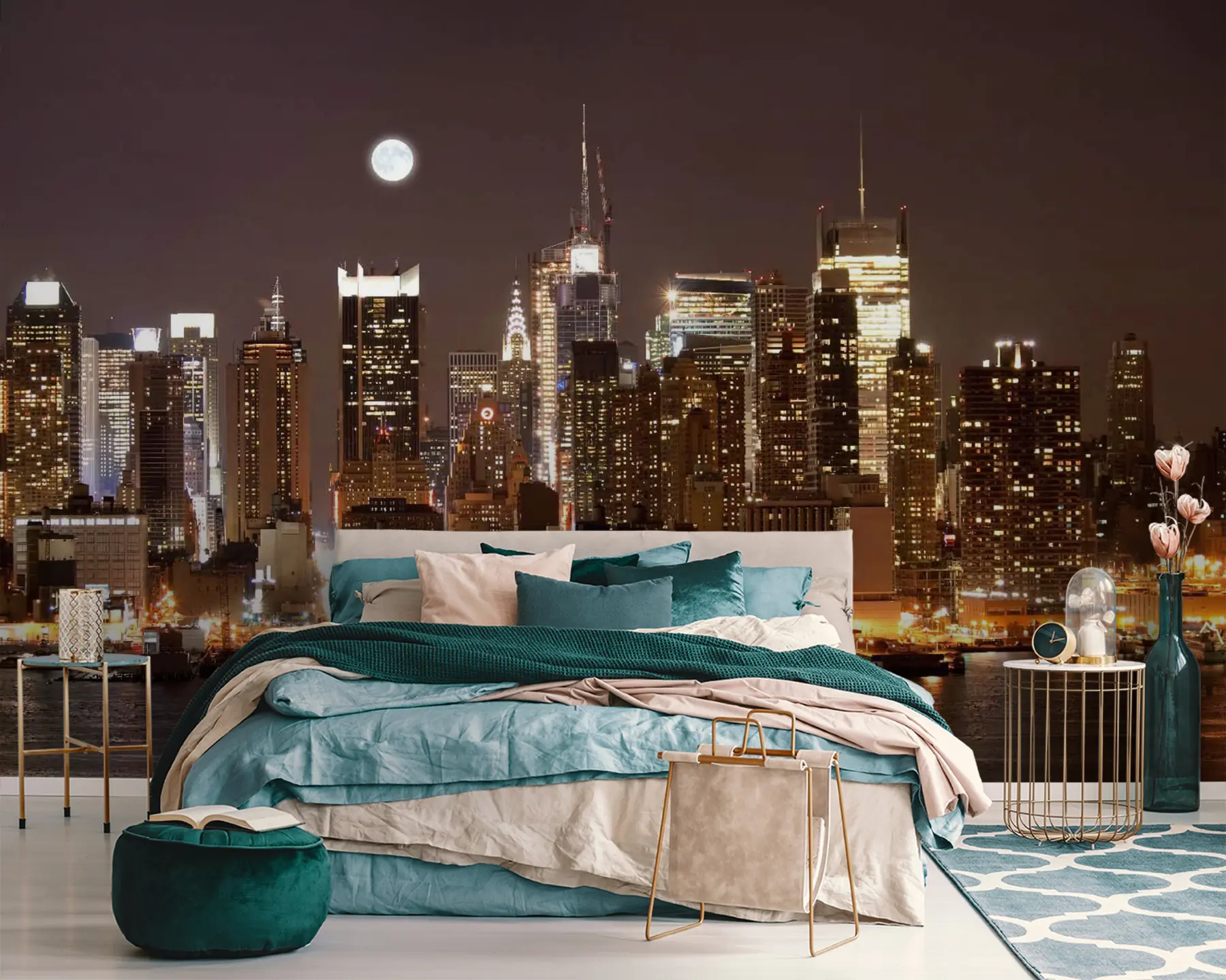 Fototapete New Yorker Hafenviertel u57923