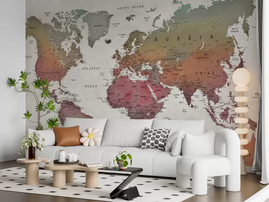 Fototapete Braun, Welt e Ökoregion u64316