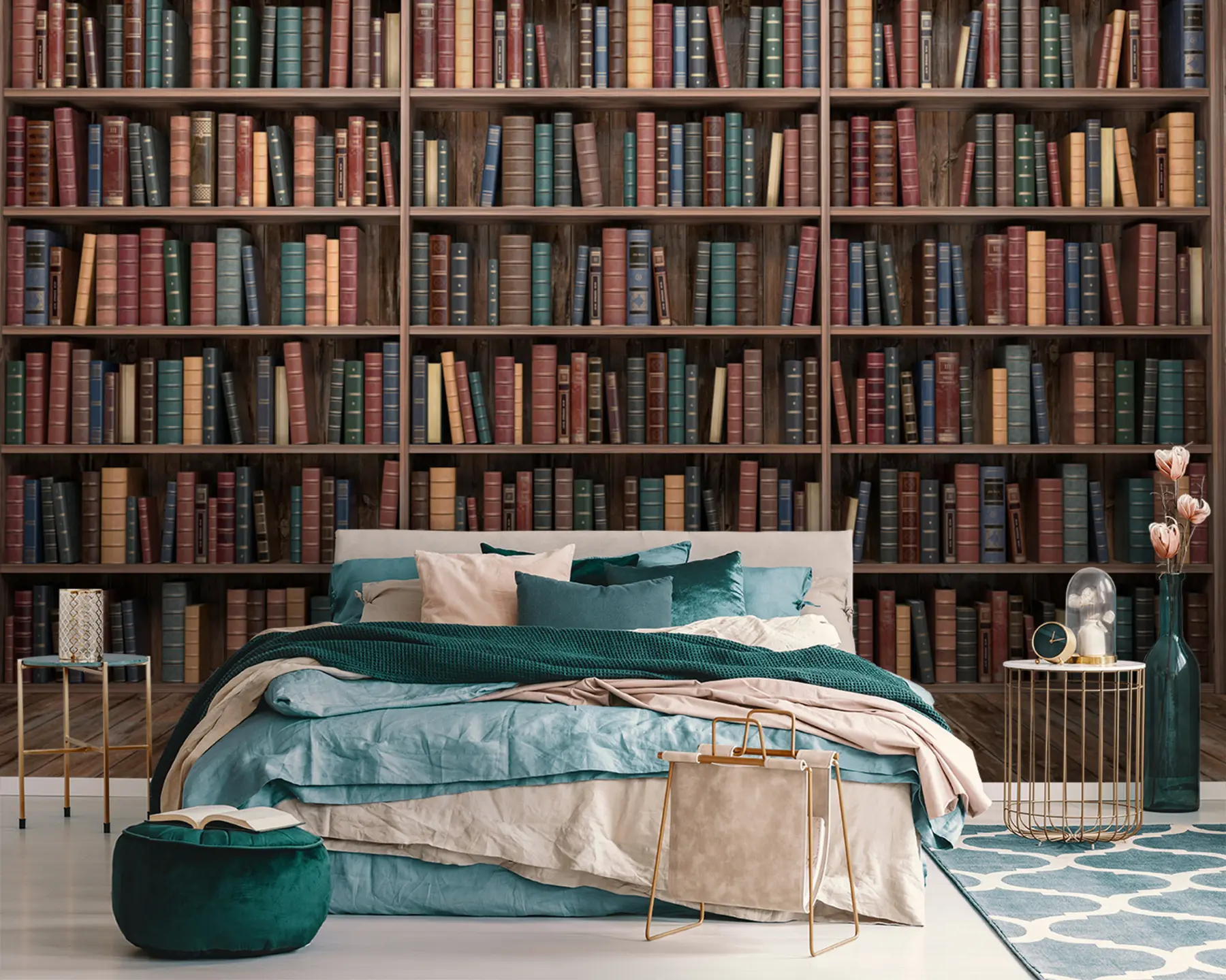 Fototapete Beeindruckende Bibliothek u93501