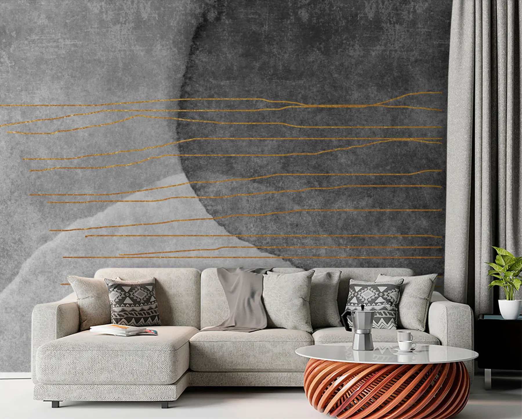 Fototapete Abstrakte Kunst der Ölmalerei u78579