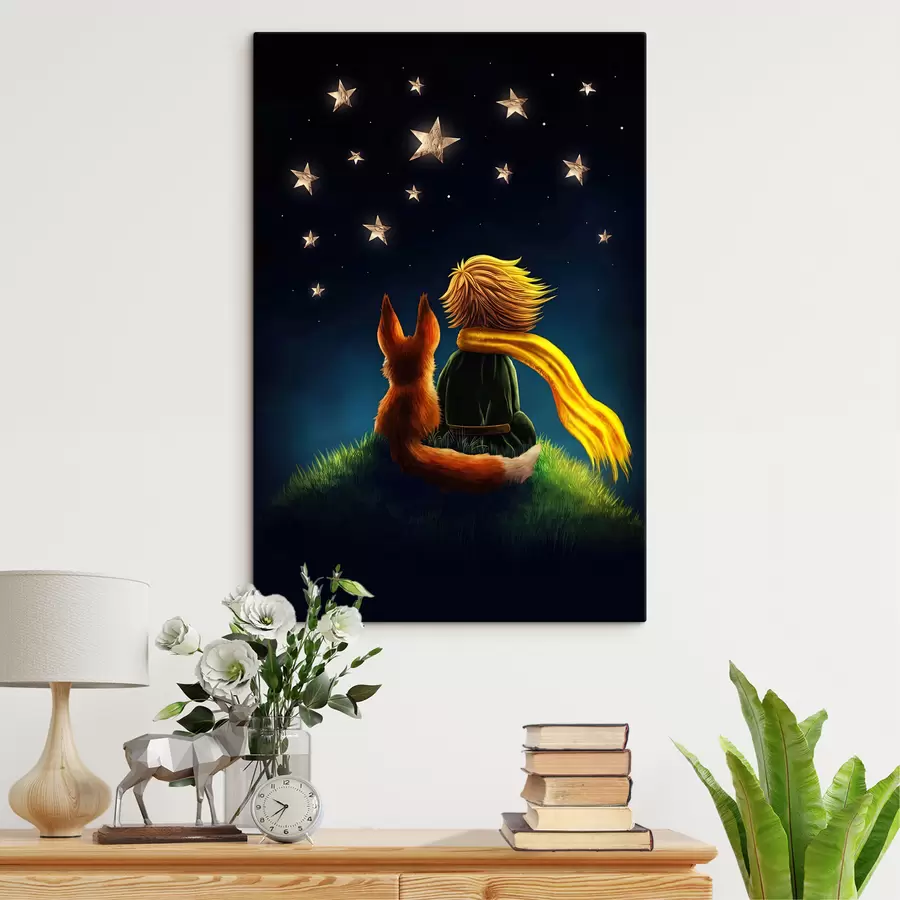 Wandbilder Beleuchtung, Organismus und Geste s15087