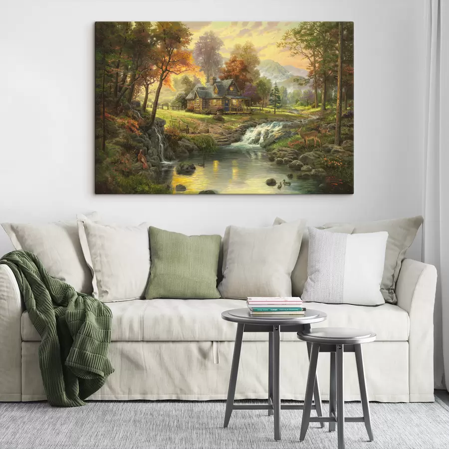 Wandbilder Wasser, Pflanzen und natürliche Landschaft s15161