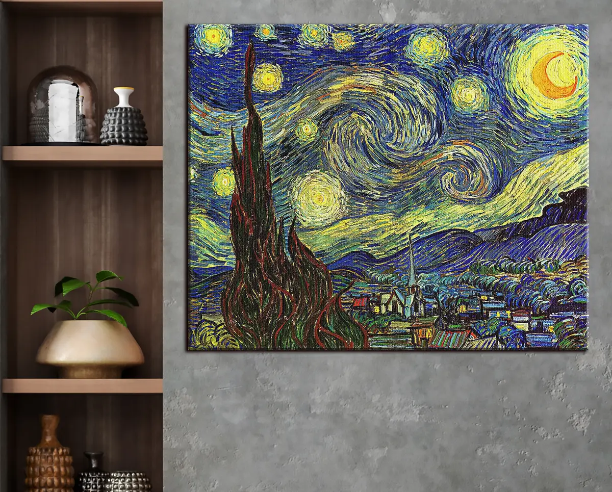 Wandbilder Die sternenklare Nacht, Vincent van Gogh s15213