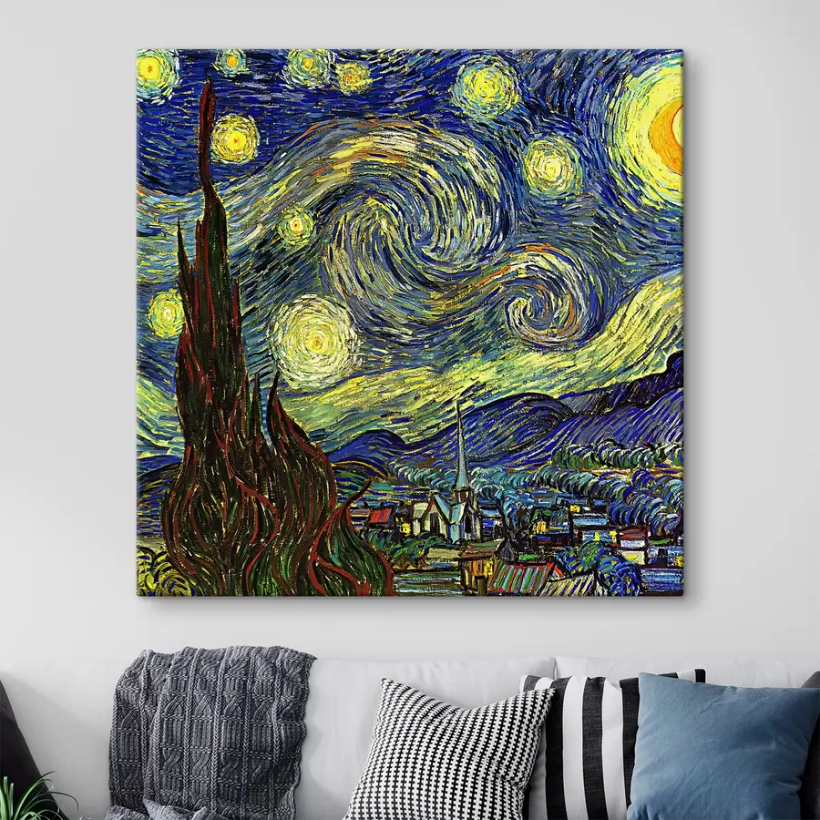 Wandbilder Die sternenklare Nacht, Vincent van Gogh s15213