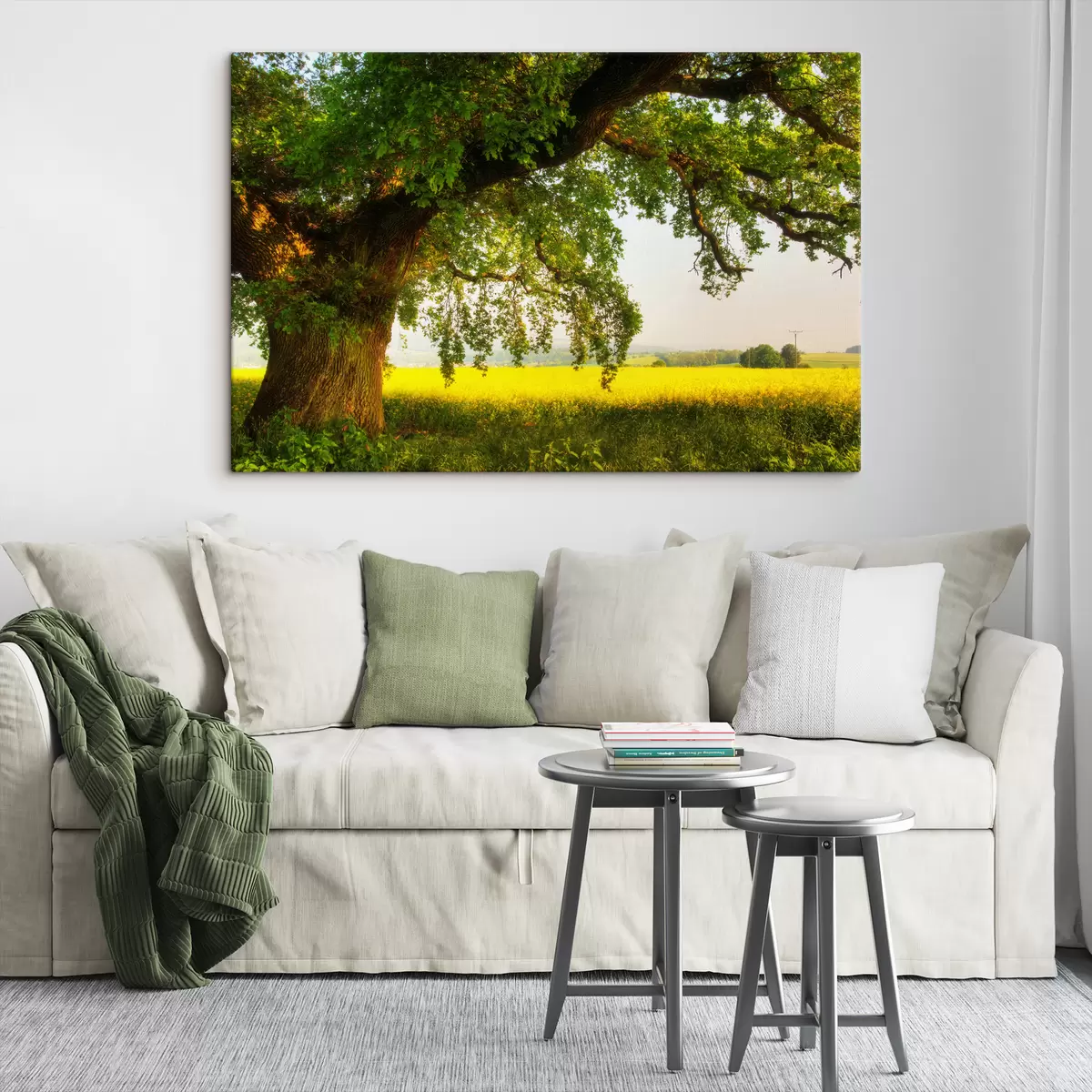 Wandbilder Pflanzen, Himmel und Menschen in der Natur s15283