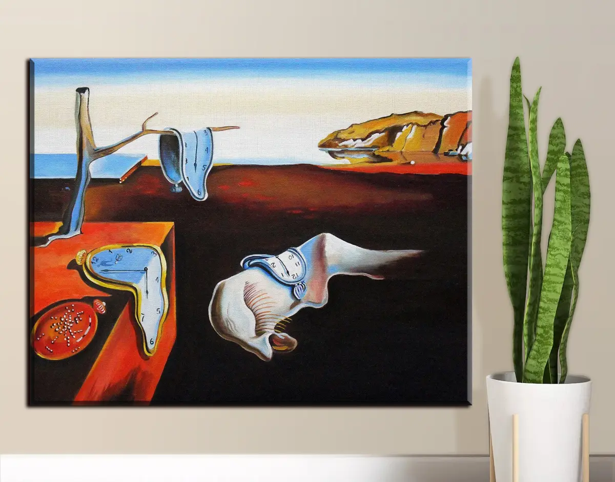 Wandbilder Das Fortbestehen der Erinnerung, Salvador Dalí s16070