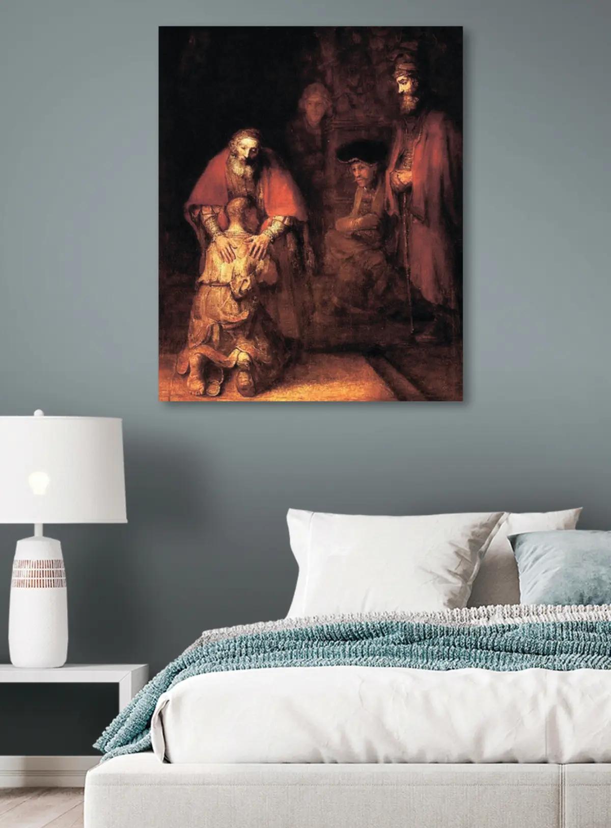 Wandbilder Die Rückkehr des verlorenen Sohnes, Rembrandt s16099