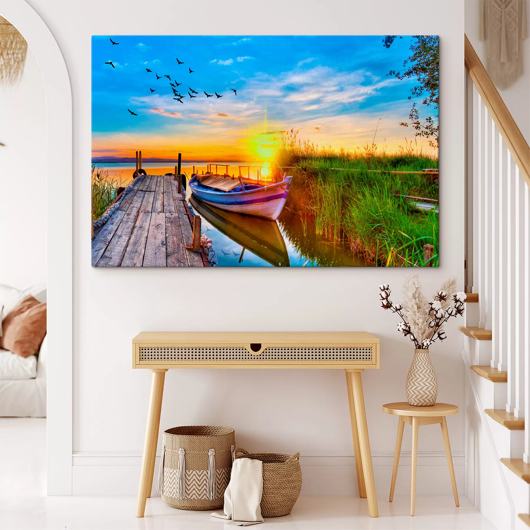 Fototapete Wolken, Wasser und Himmel s17989