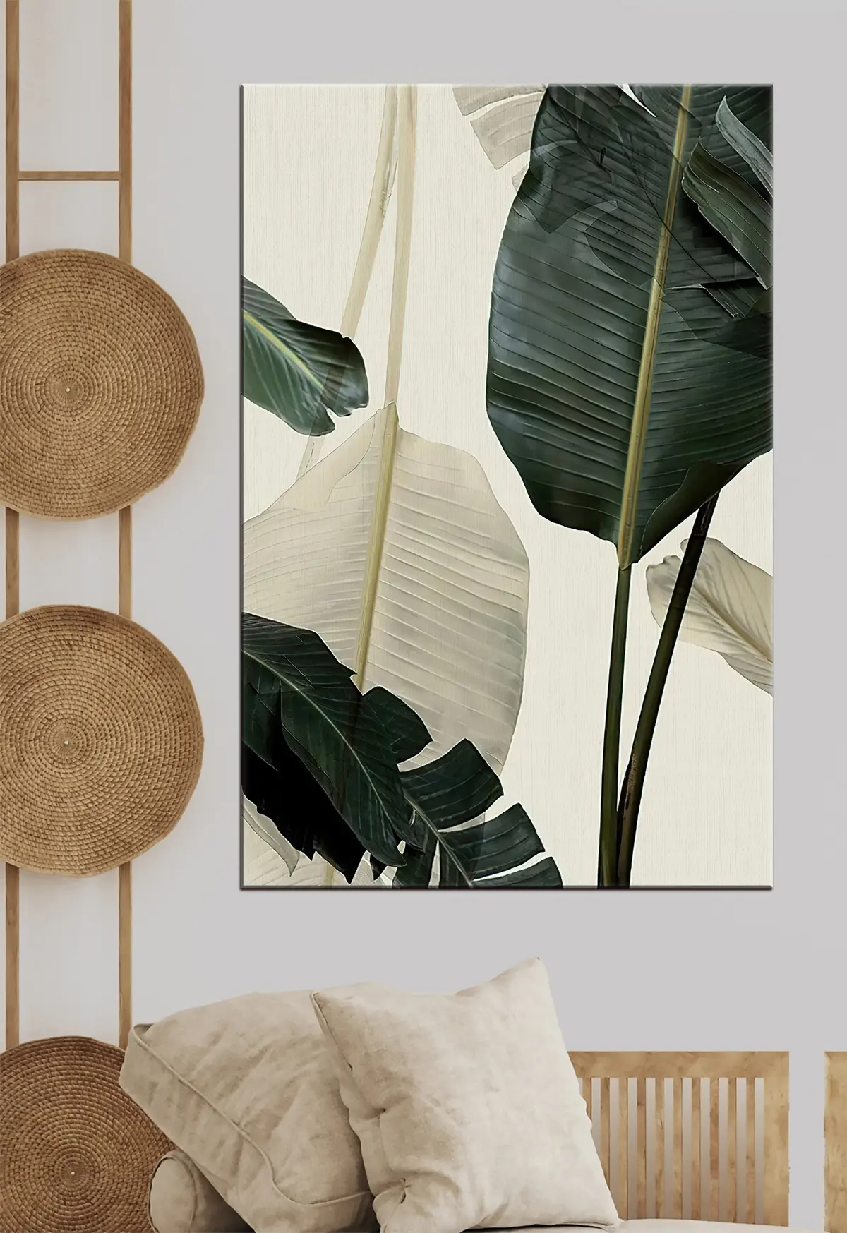 Wandbilder Pflanze, Landpflanze und Farbtöne und Schattierungen s21746