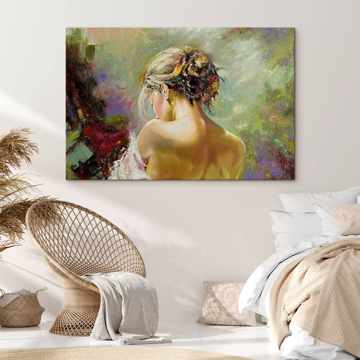 Wandbilder Kopf, Menschen in der Natur und Farbe s27105