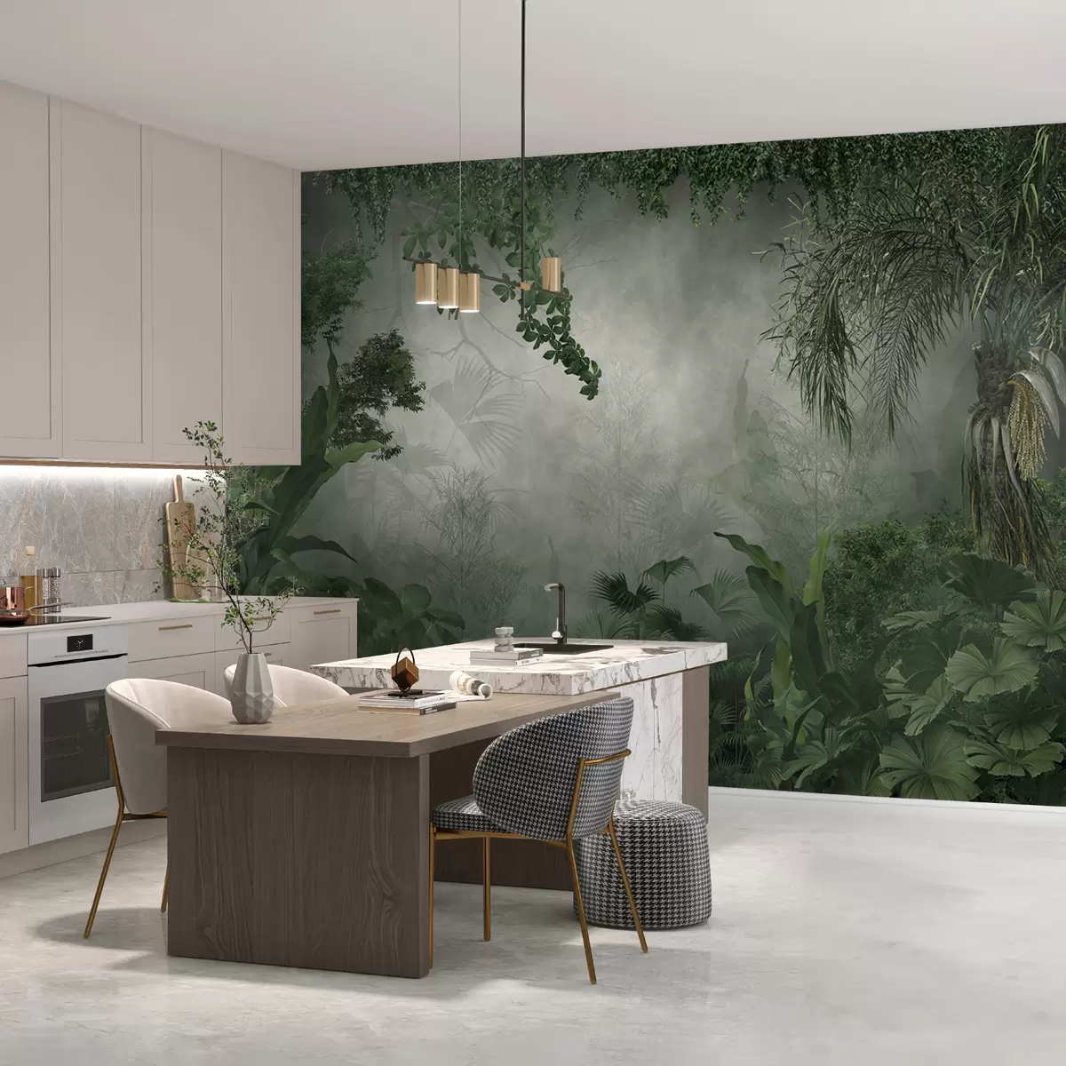 Fototapete Mysteriöser Dschungel u74409