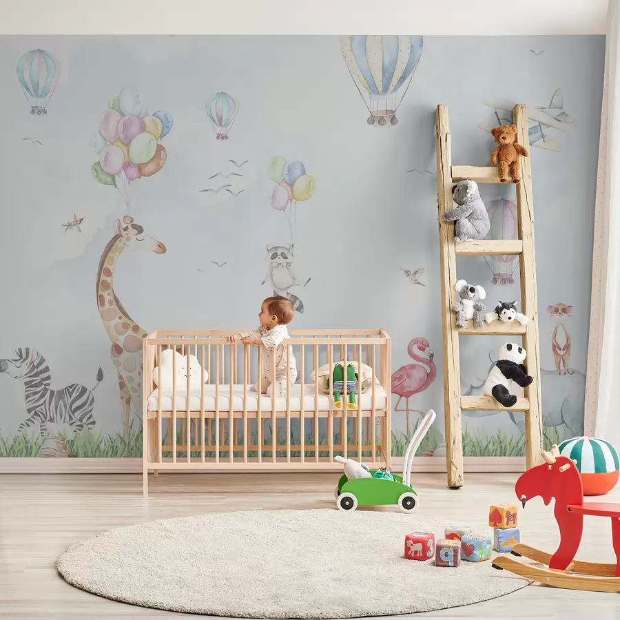 Fototapete Tiere in der Flugshow u59757v2