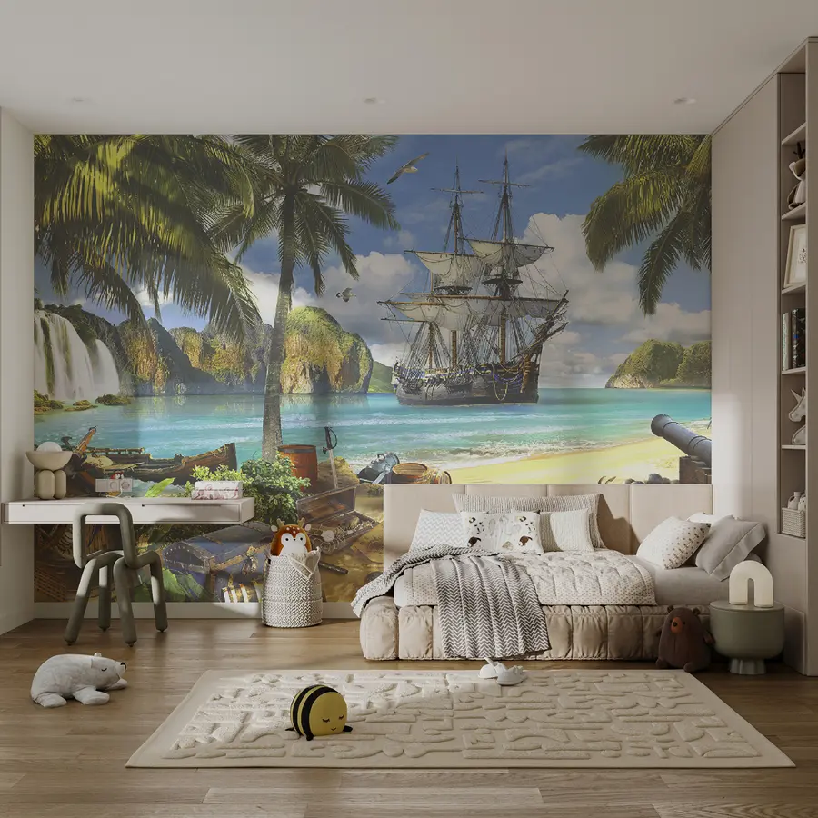 Fototapete Piratenbucht u59784