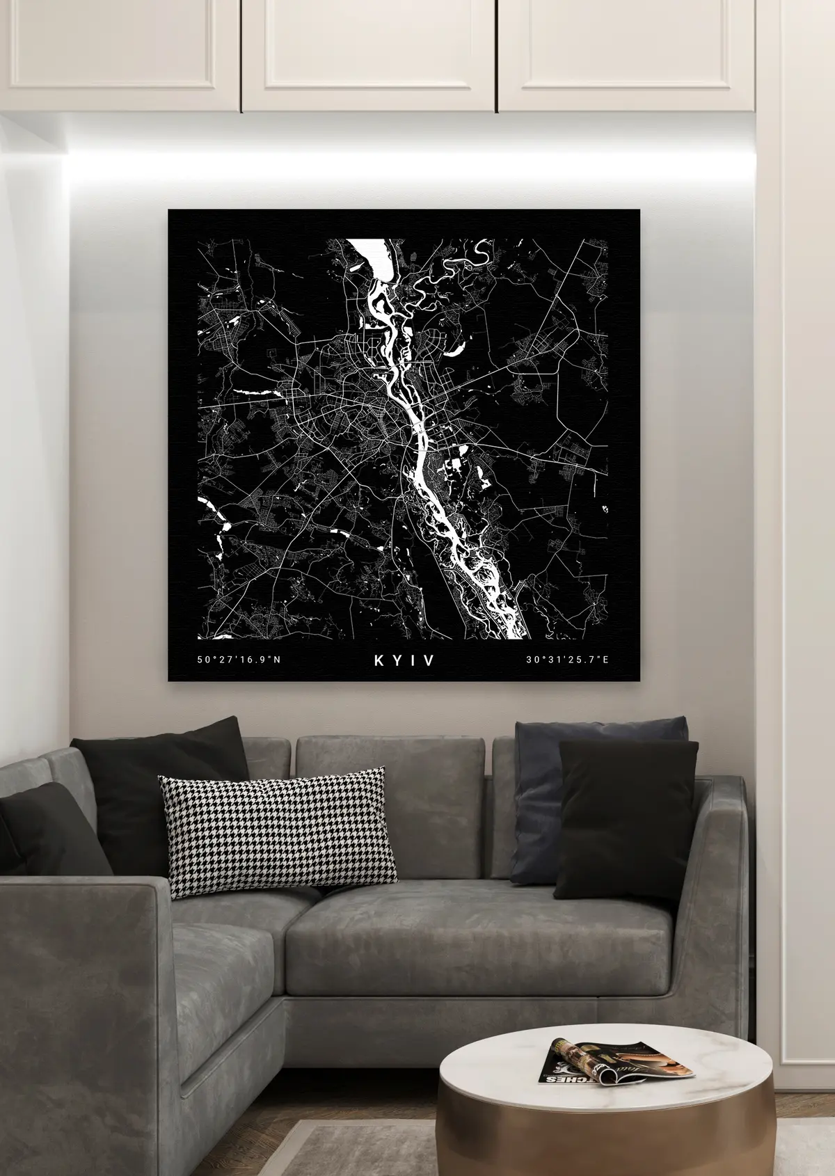 Wandbilder Wasser, Zweig und Baum s31428