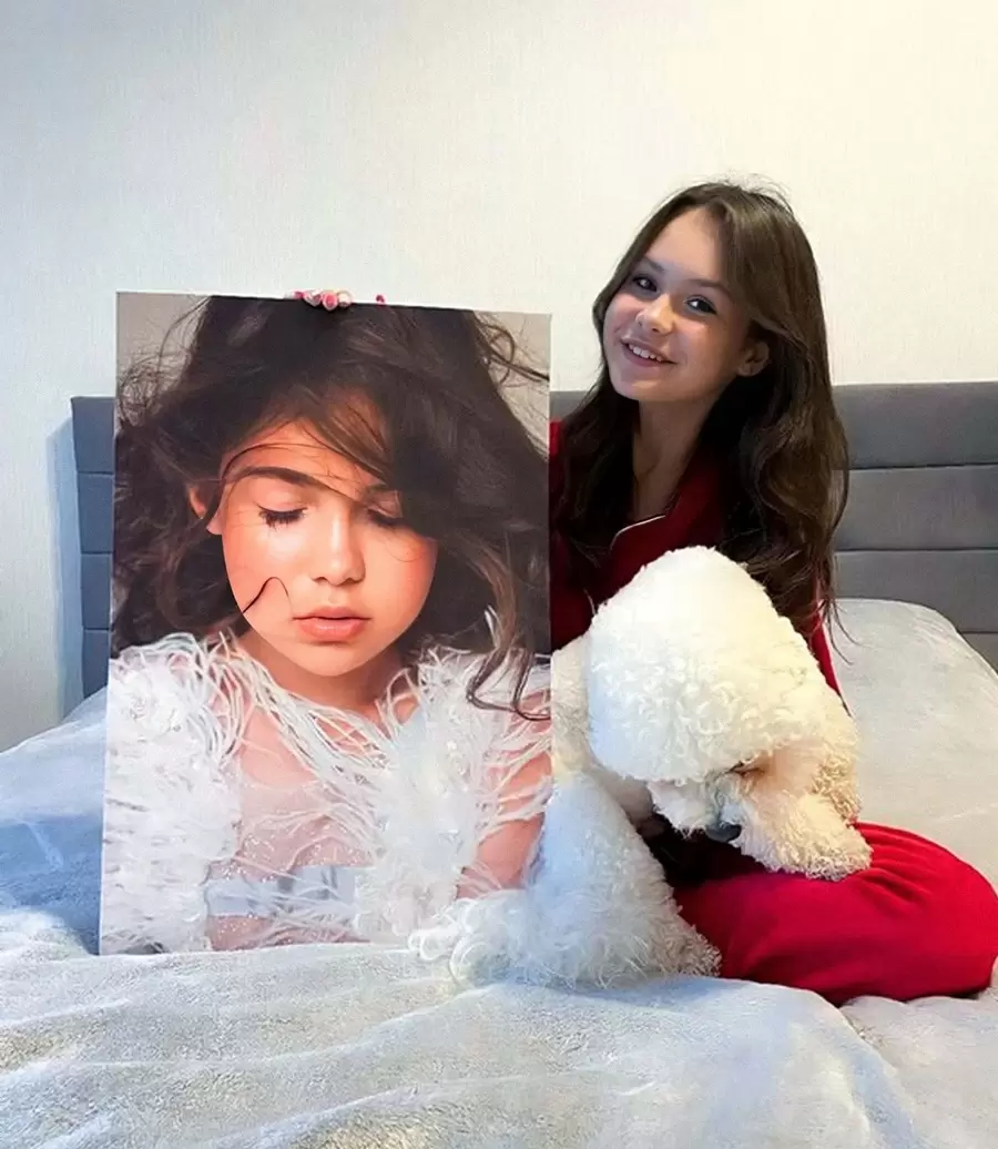 Wandbilder Haare, Haut und Schulter s31861