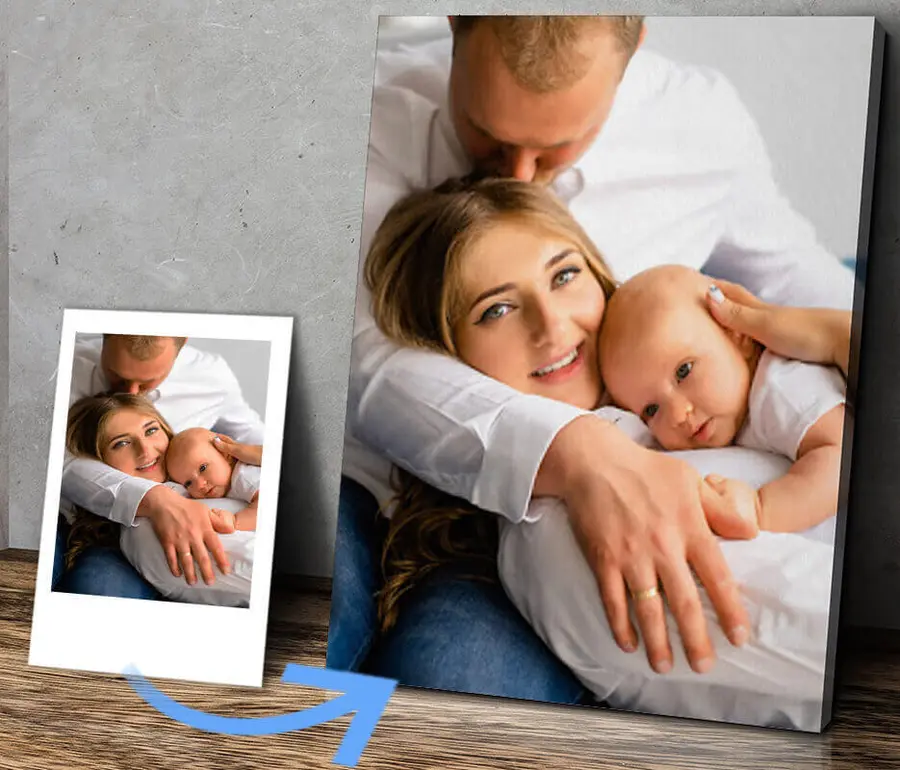 Wandbilder Fotografieren, lächeln und trösten s31868