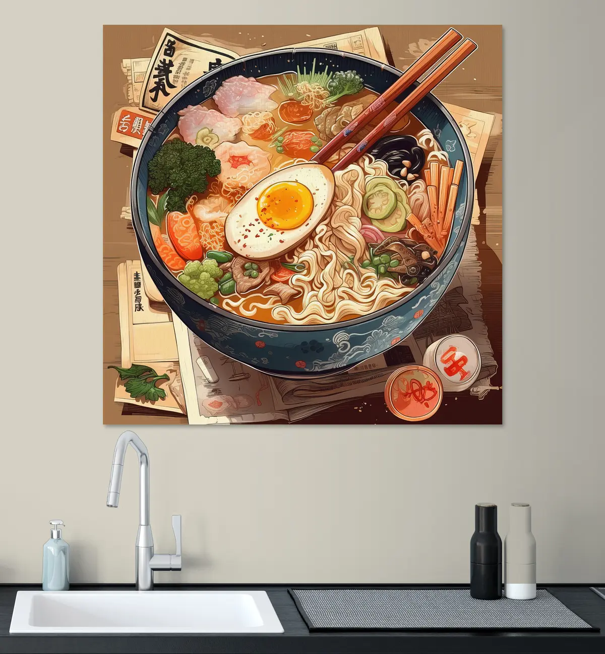 Wandbilder Lebensmittel, Zutat und Rezept s32121