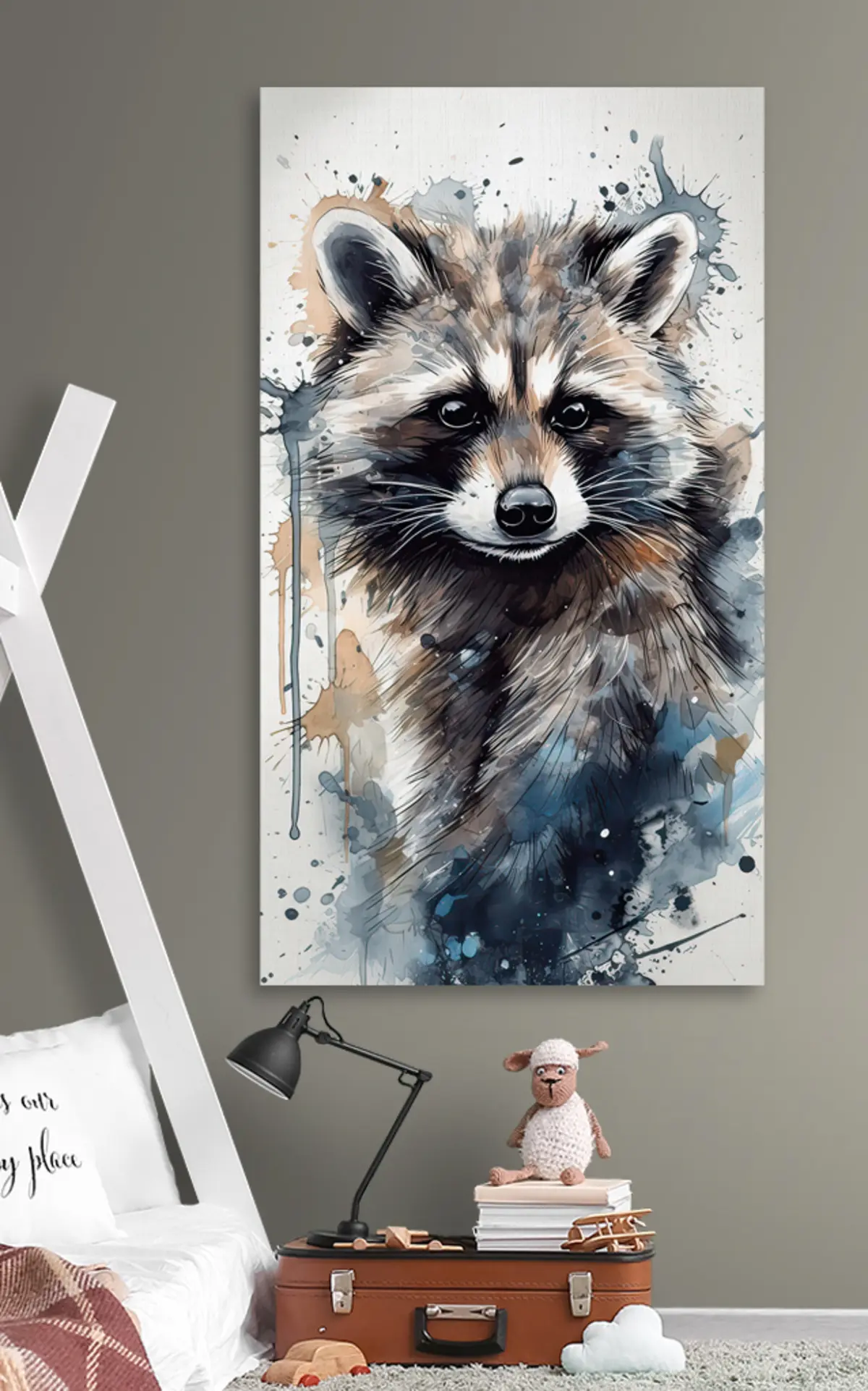 Wandbilder Fleischfresser, Farbe und Malerei s32306