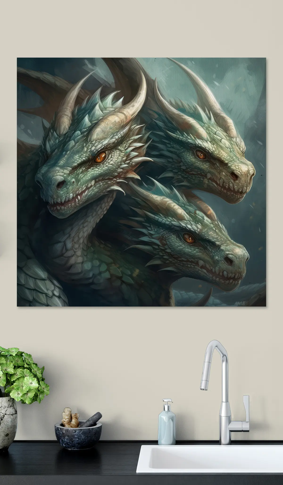 Wandbilder Natur, Kiefer und Organismus s32597