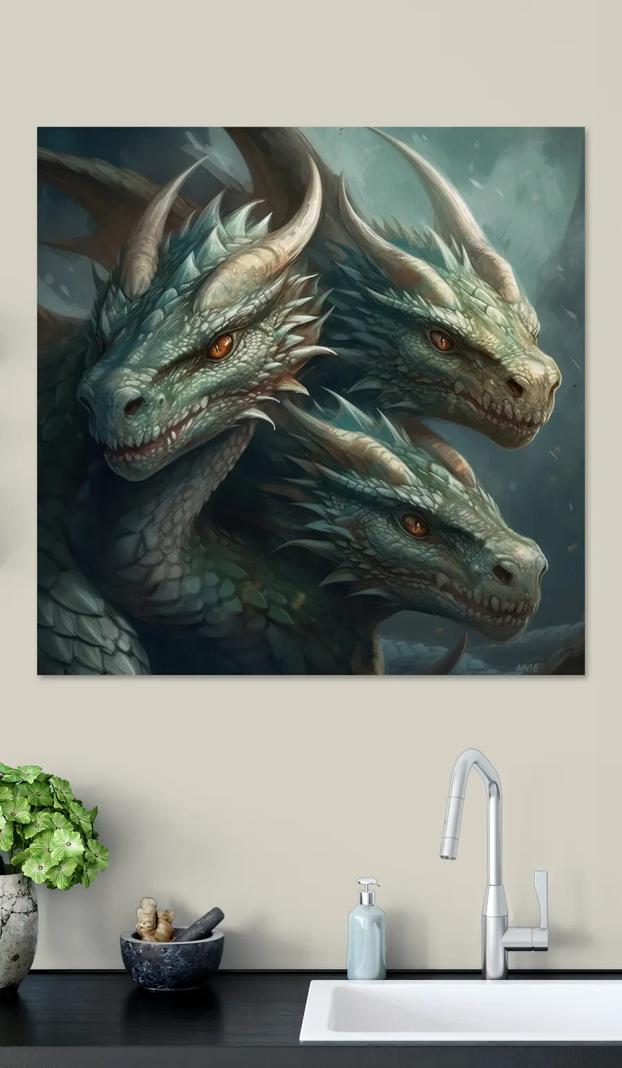 Wandbilder Natur, Kiefer und Organismus s32597