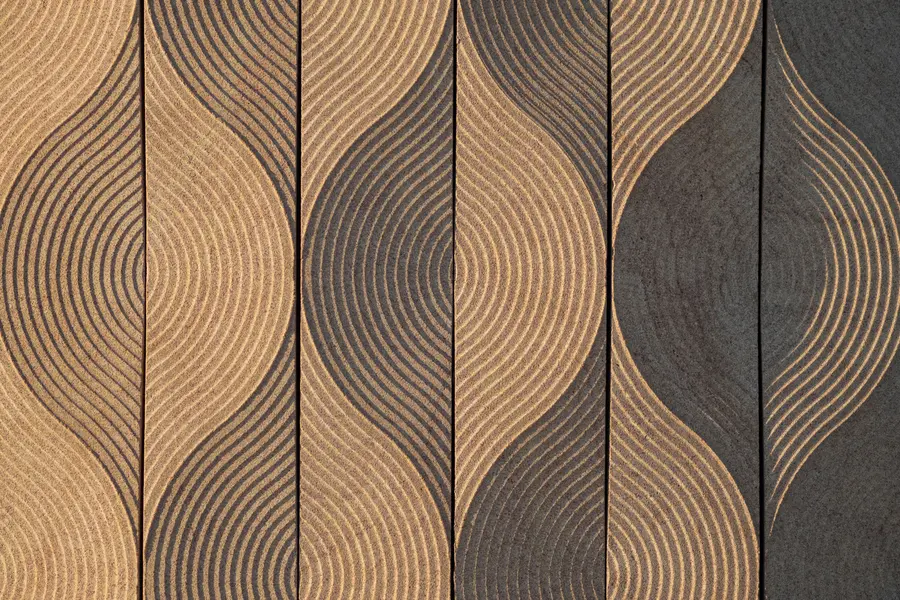 Fototapete Wellen im orientalischen Stil u75837