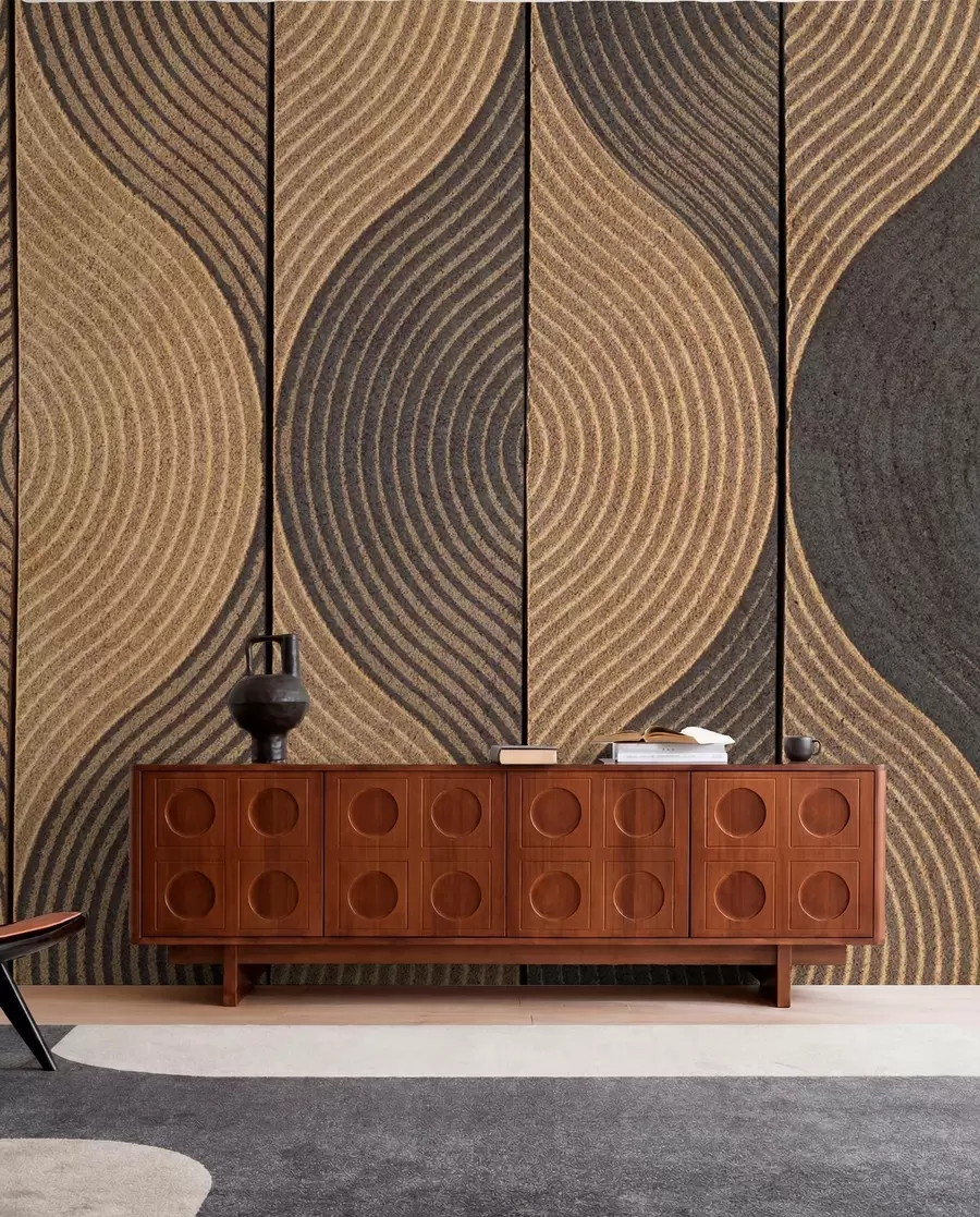 Fototapete Wellen im orientalischen Stil u75837