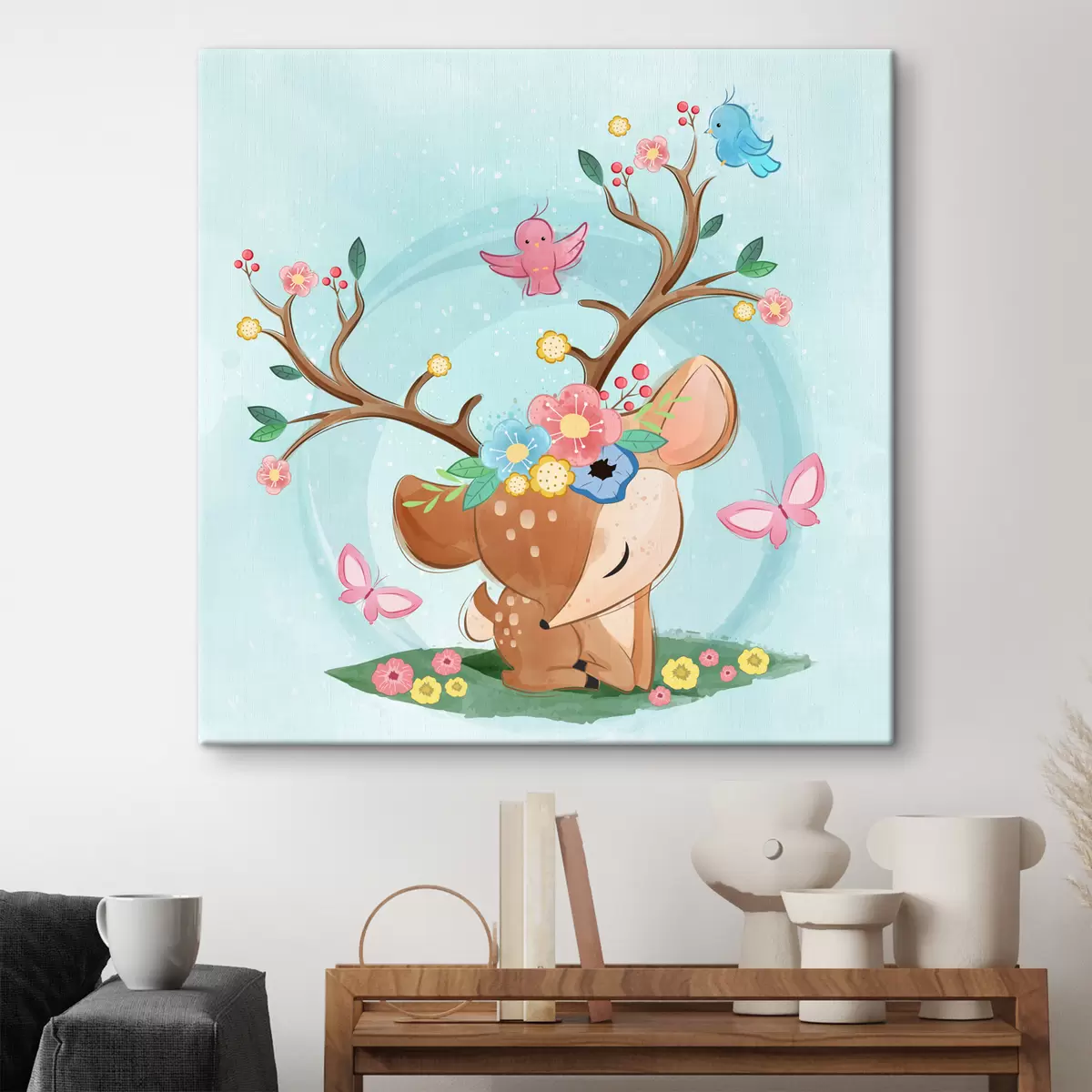 Wandbilder Cartoon, Menschen in Natur und Organismus s32795