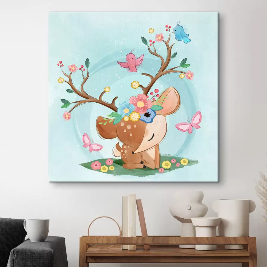 Wandbilder Cartoon, Menschen in Natur und Organismus s32795