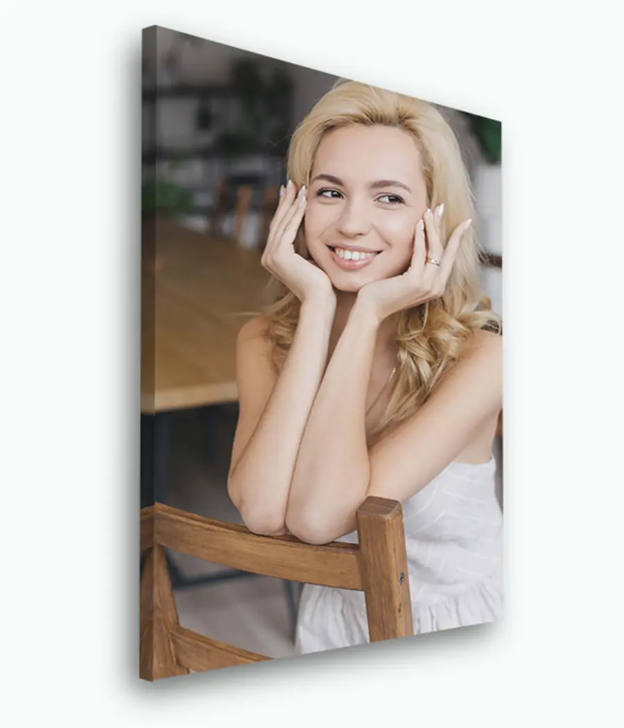 Wandbilder Lächeln, Blitzlichtfotografie und glücklich s33110