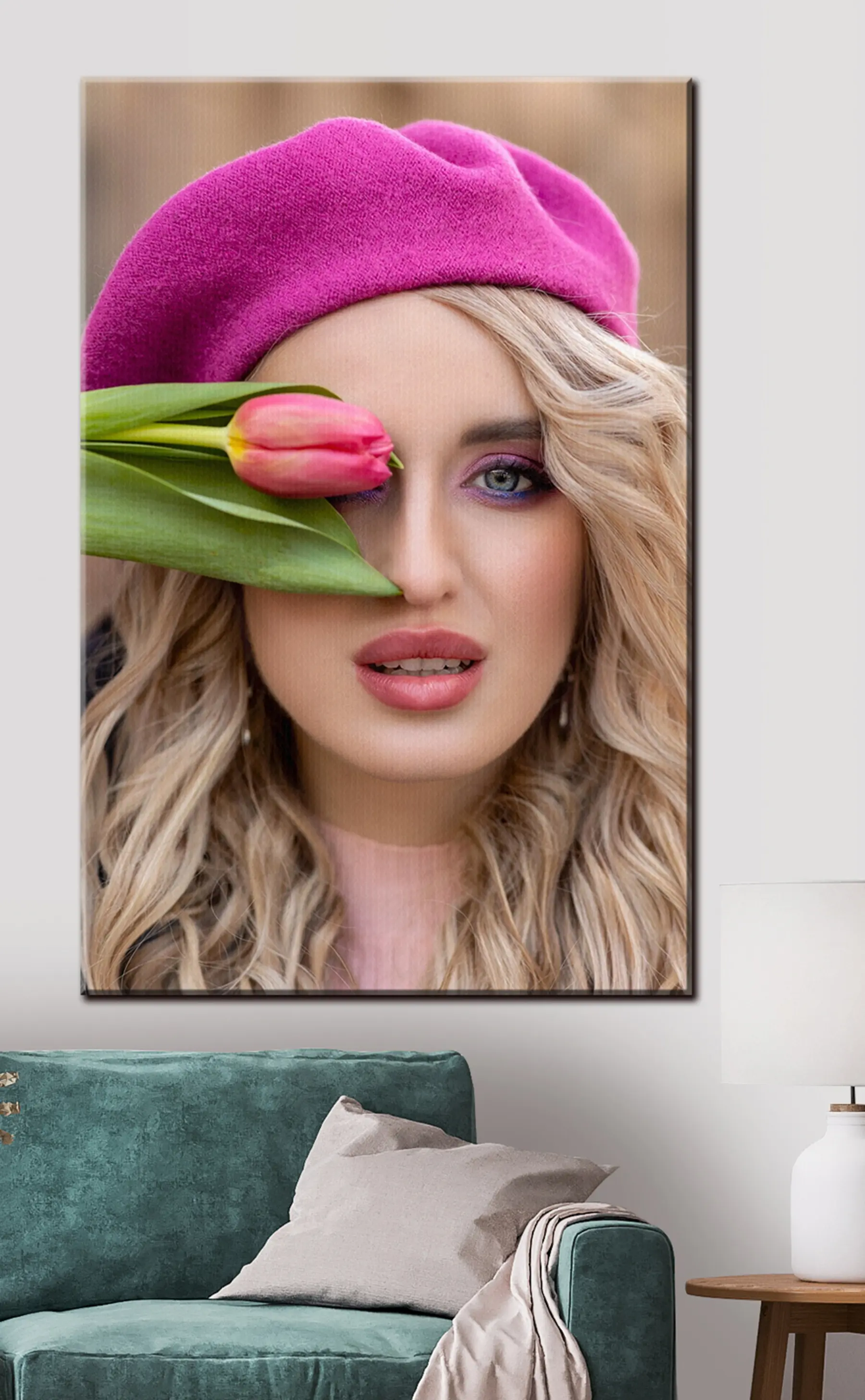 Wandbilder Kleidung, Lippen und Kinn s33118