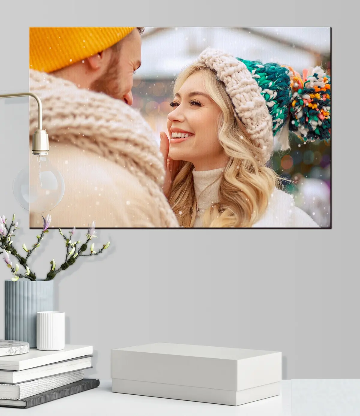 Wandbilder Haare, Lippen und Lächeln s33124