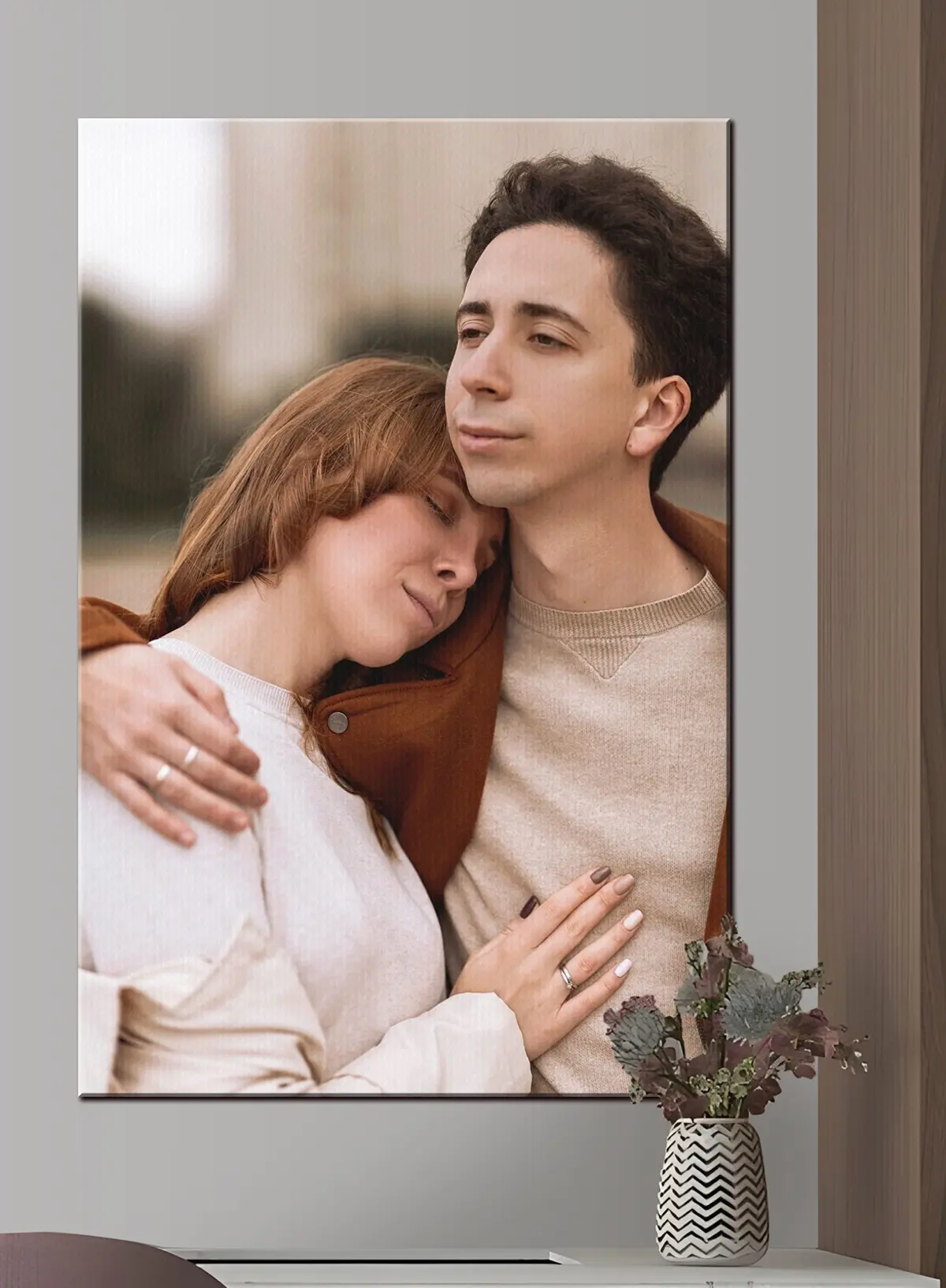 Wandbilder Wange, Wimpern und Ärmel s33127