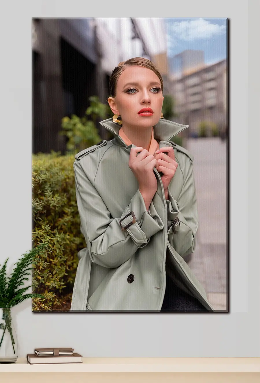 Wandbilder Oberbekleidung, Hemd und Krawatte s33128