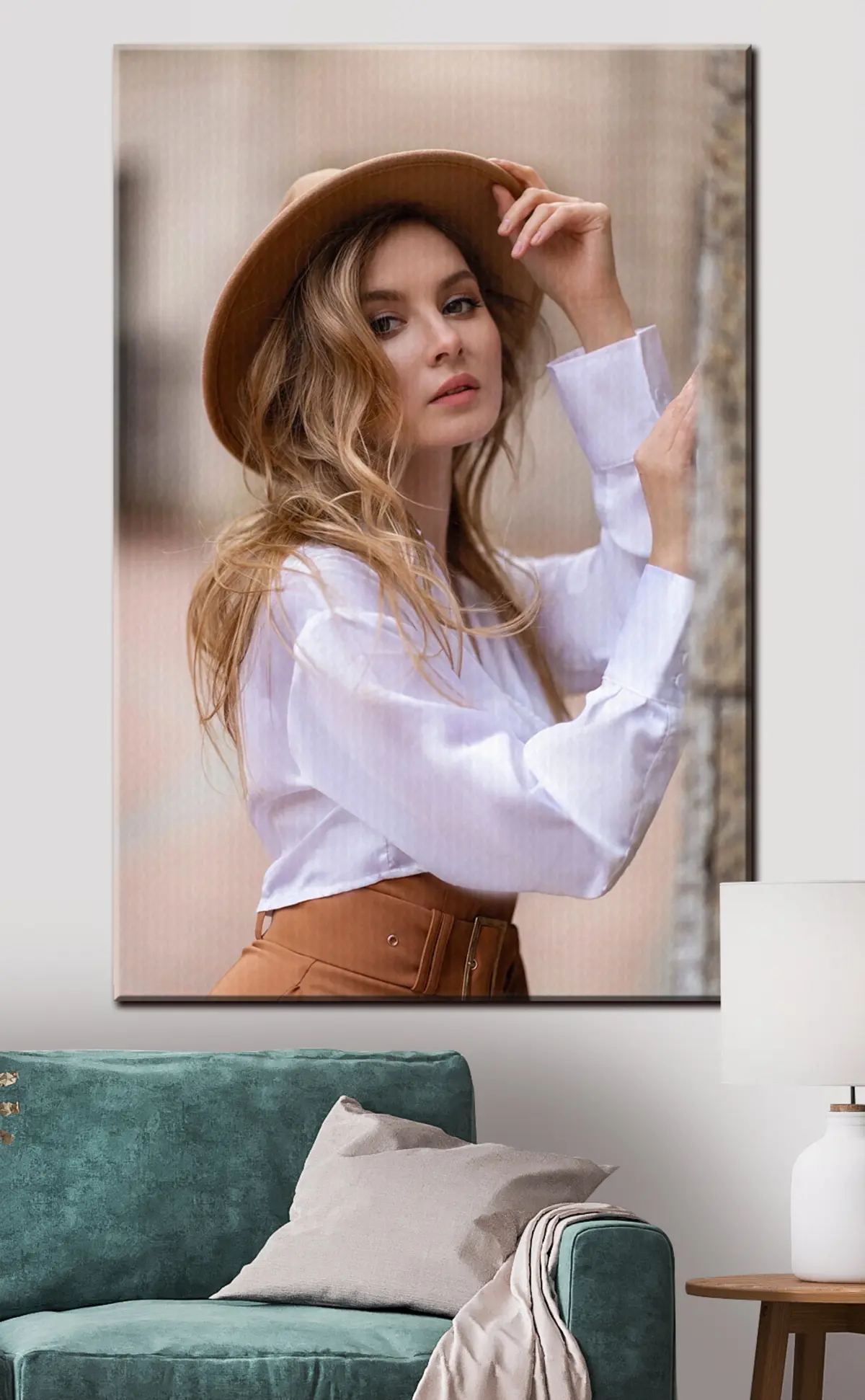 Wandbilder Wimpern, Gestik und Blitzfotografie s33137