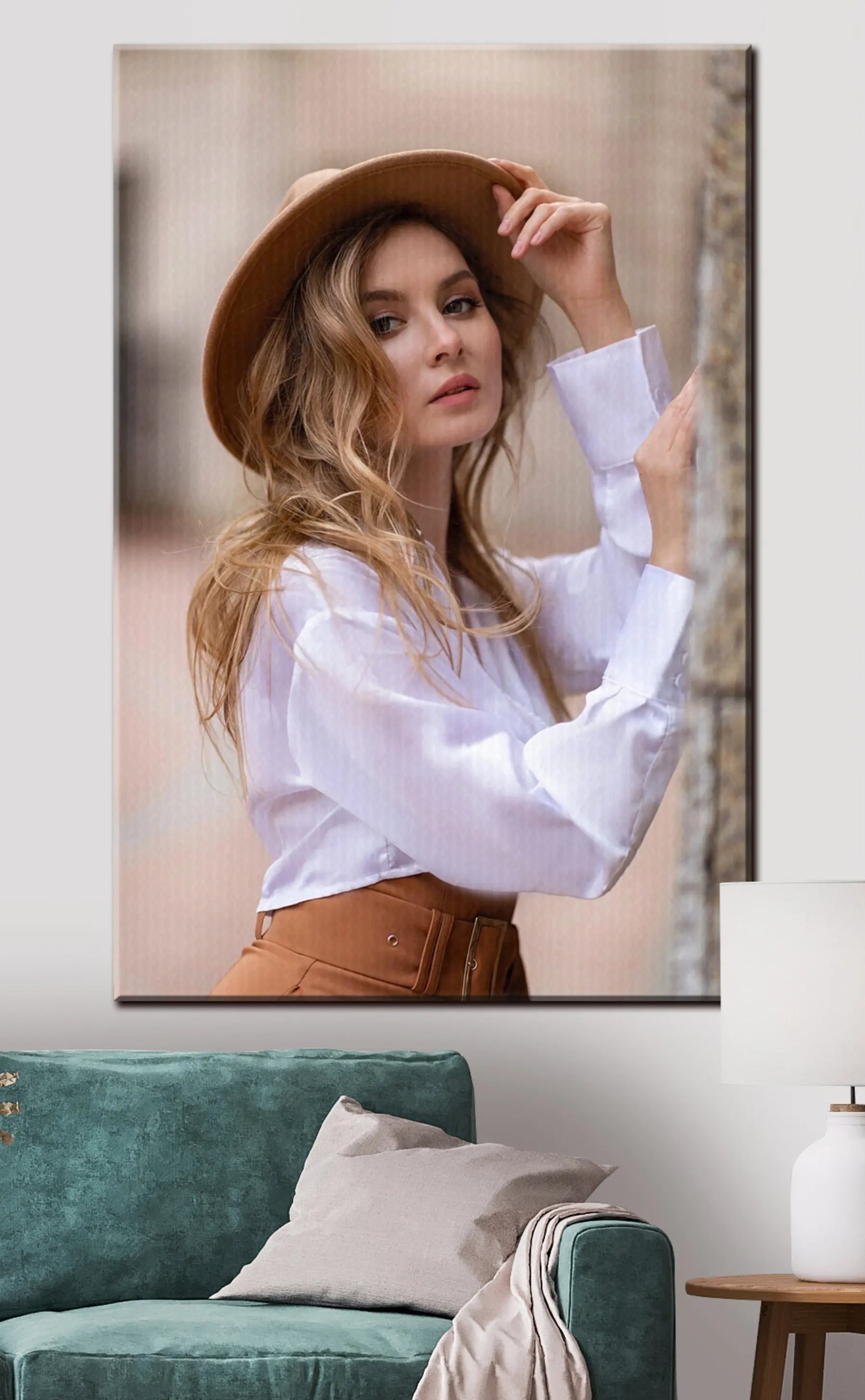 Wandbilder Wimpern, Gestik und Blitzfotografie s33137