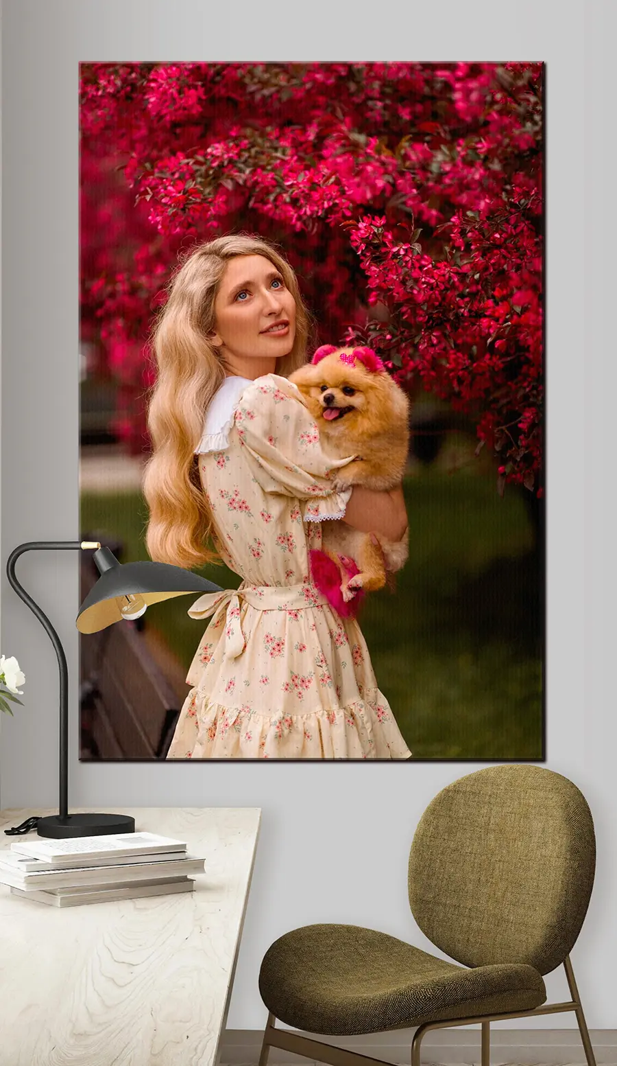 Wandbilder Hund, Ärmel und Fleischfresser s33141