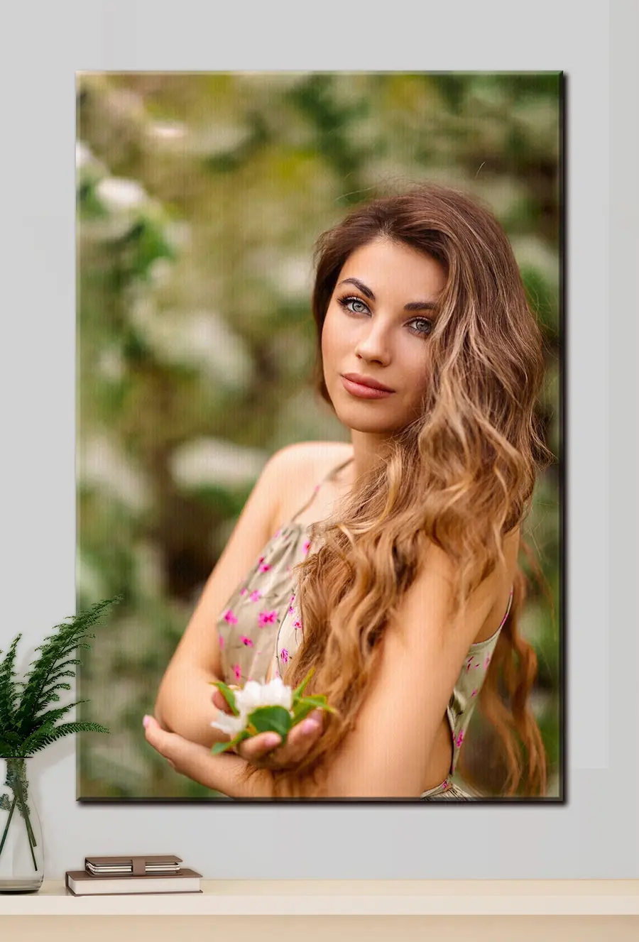 Wandbilder Haar-, Wimpern- und Modemodel s33148