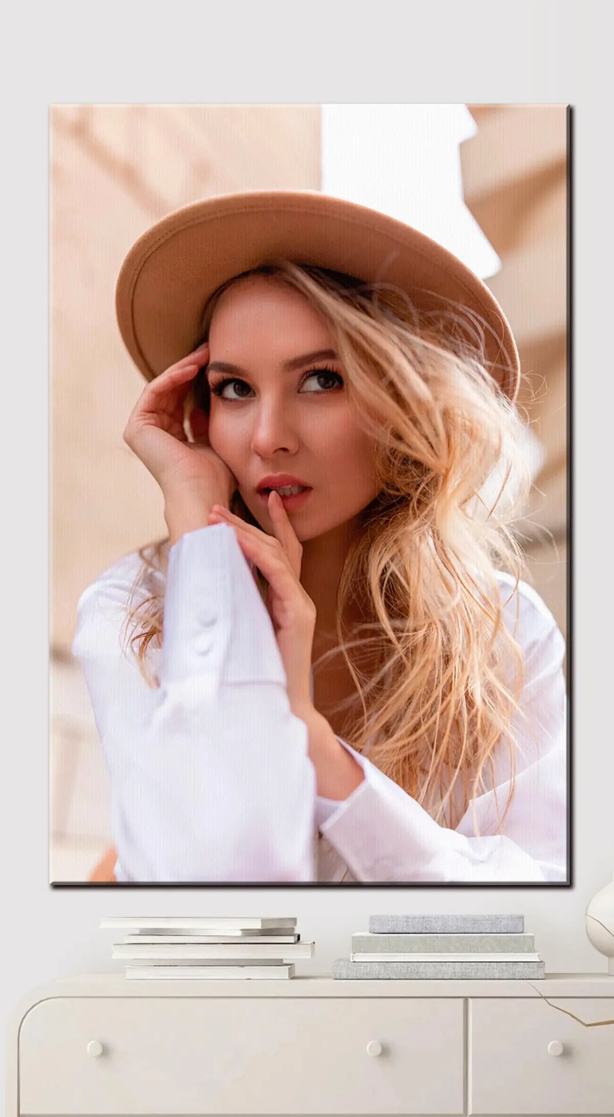 Wandbilder Haare, Kopf und Augenbrauen s33151