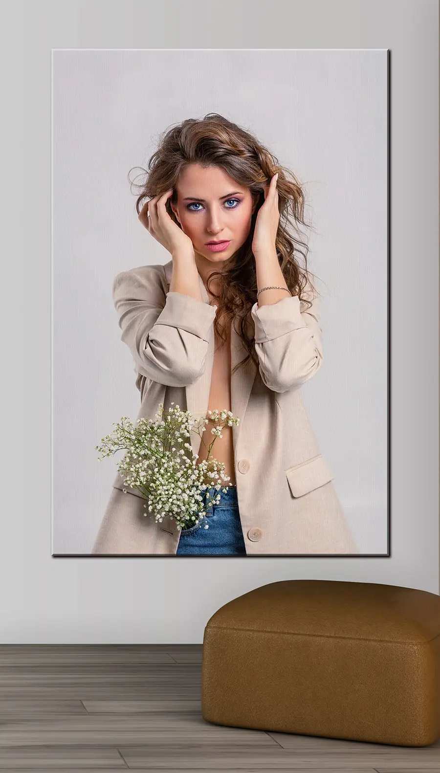 Wandbilder Pflanze, Hülse und Kragen s33153