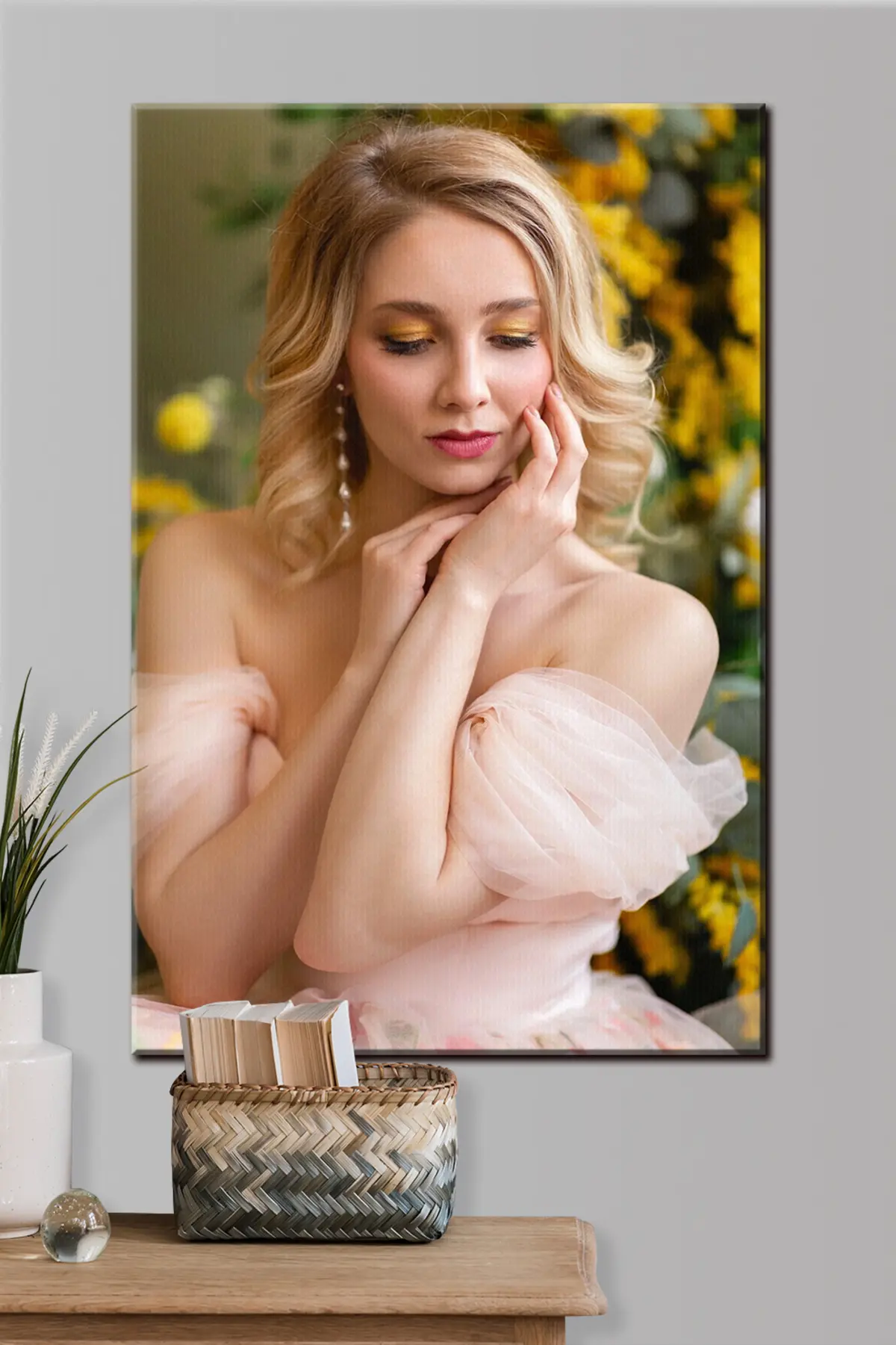 Wandbilder Haare, Augenbrauen und Wimpern s33154