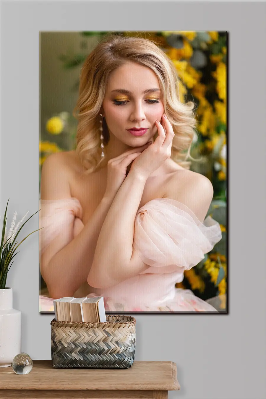 Wandbilder Haare, Augenbrauen und Wimpern s33154