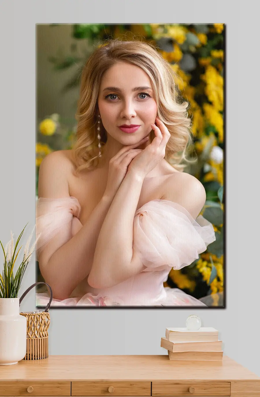 Wandbilder Haare, Gesicht und Wimpern s33155