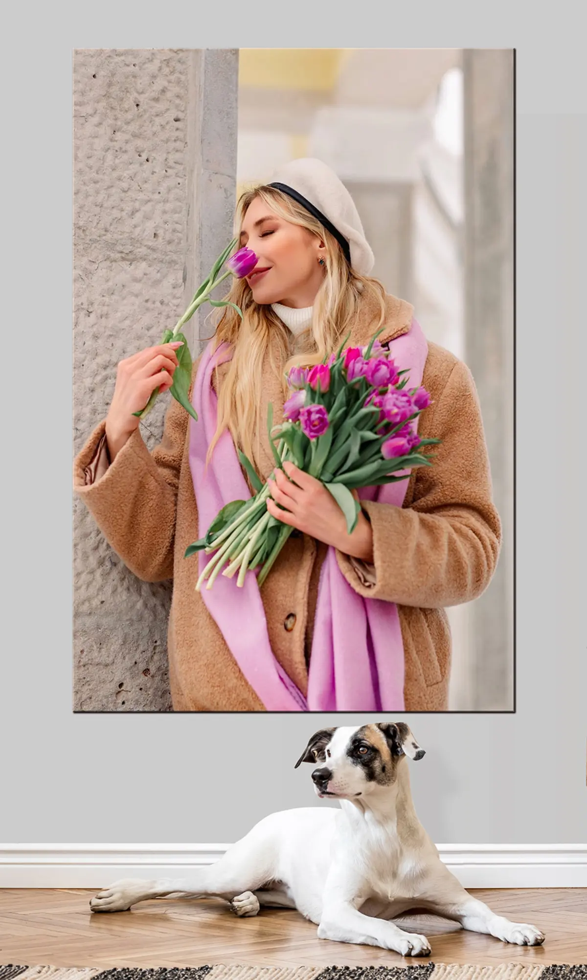 Wandbilder Blume, Pflanze und Hülse s33163