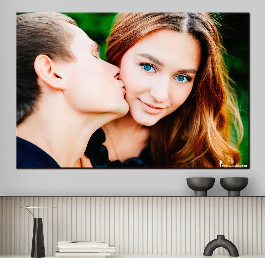 Wandbilder Nase, Lippe und Augenbraue s33203