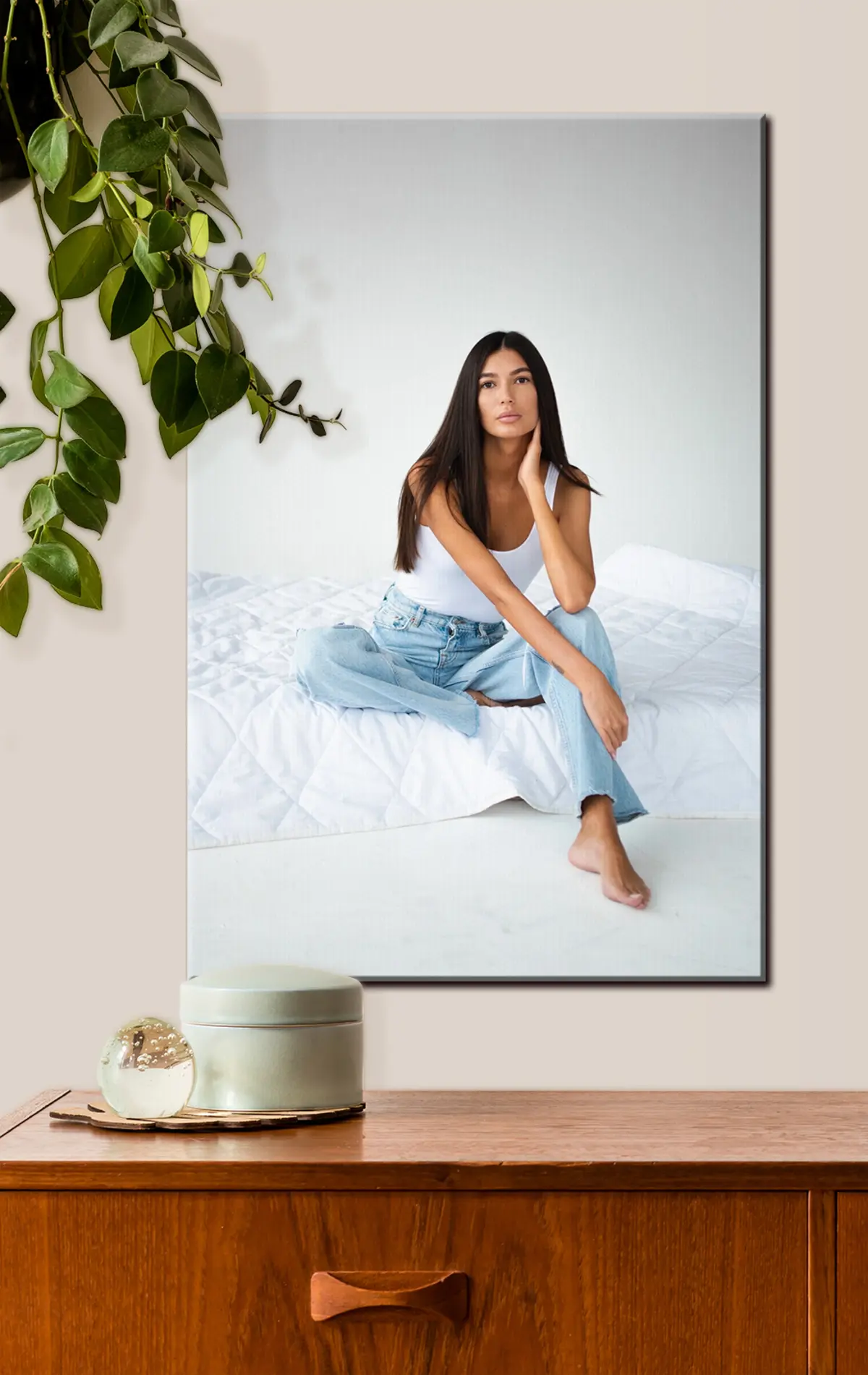 Wandbilder Schulter, Ärmel und Rechteck s33207