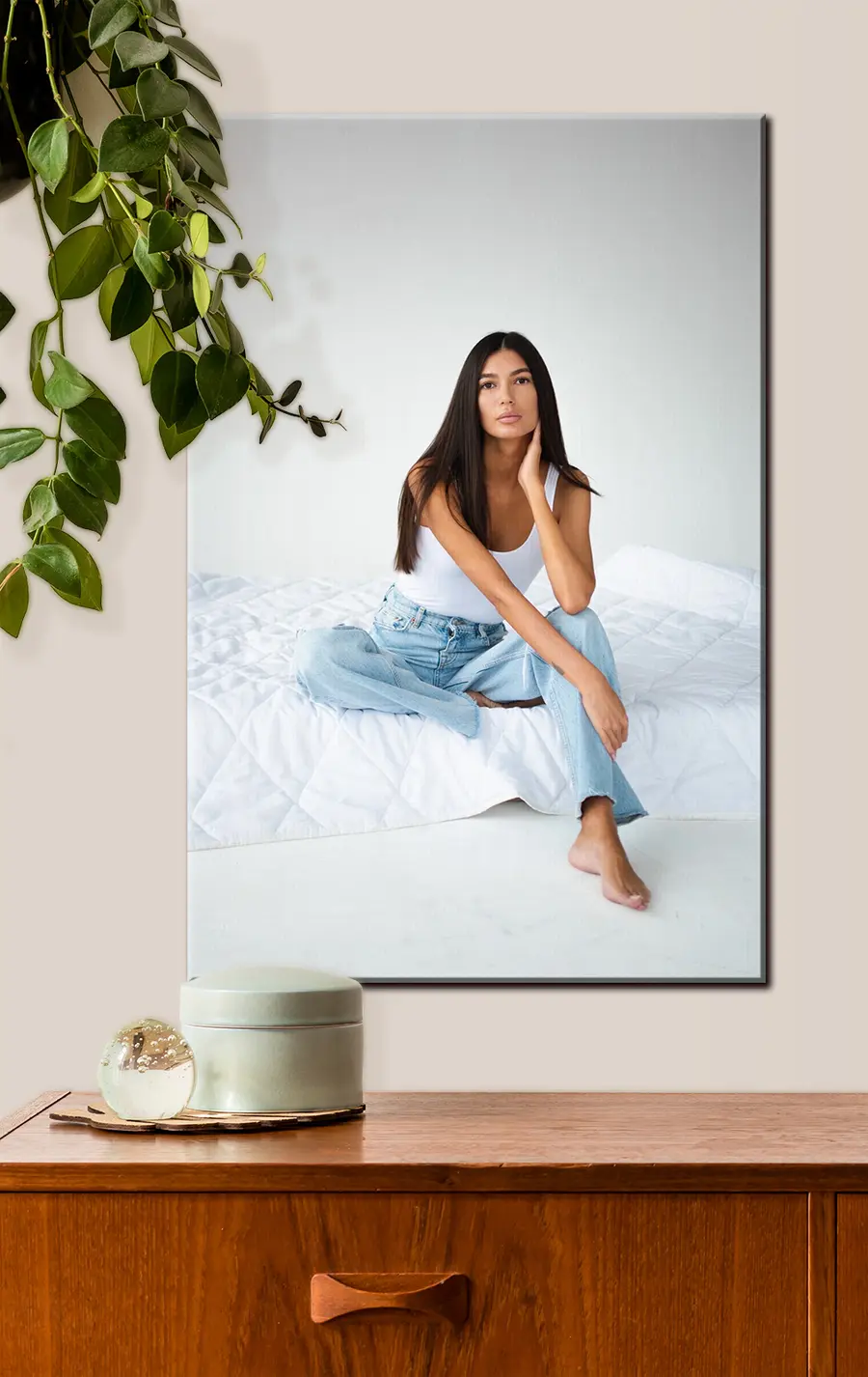 Wandbilder Schulter, Ärmel und Rechteck s33207