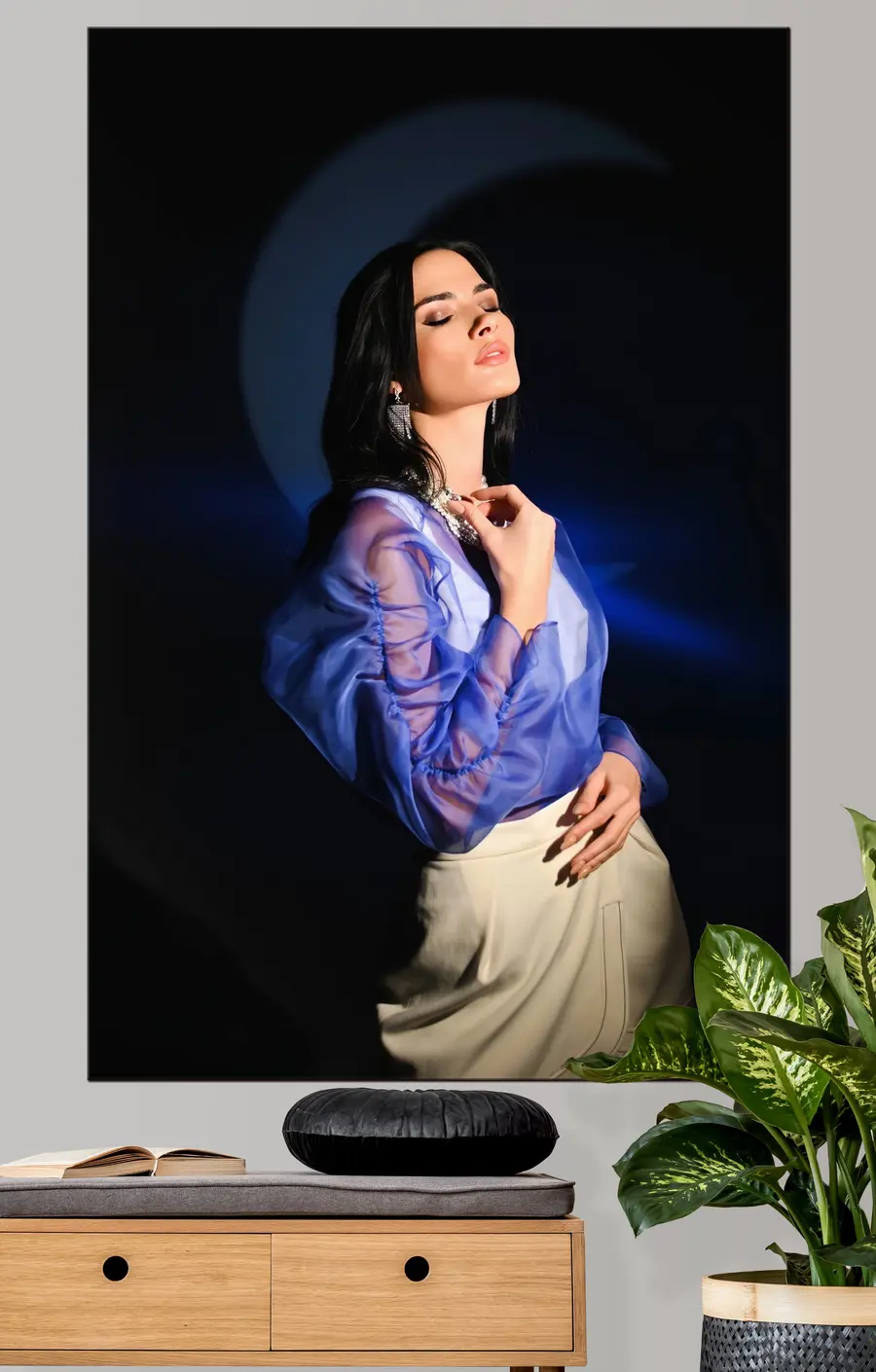 Wandbilder Haare, Ärmel und Gestik s33210